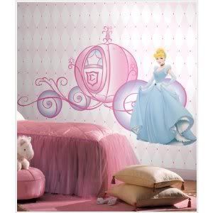 cinderella wall murals