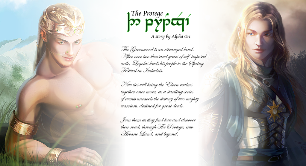 Crown Prince of the Greenwood, Legolas attends the Spring Festival opening ceremony in Imladris