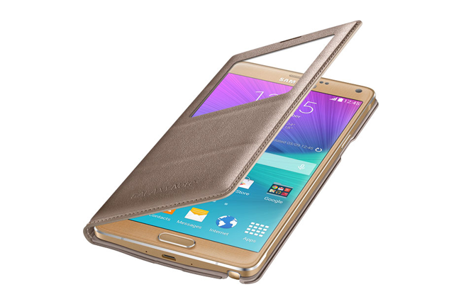 samsung note 4 flip cover original