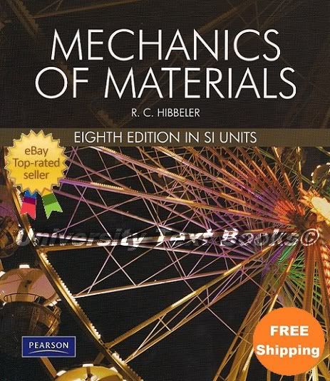 of Materials 8E + Companion Website Access Code by R.C. Hibbeler 8th ...