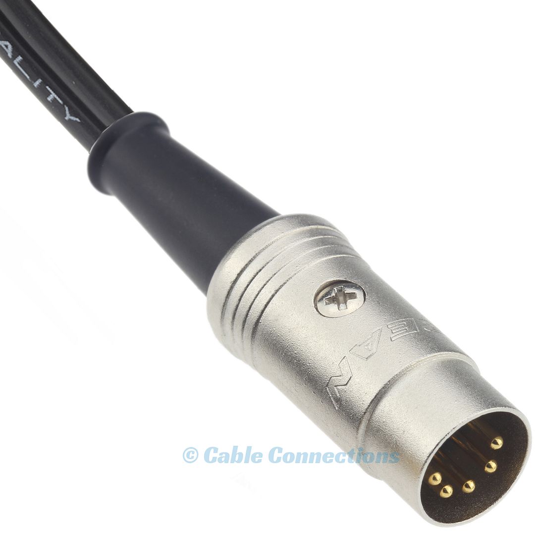 5 PIN DIN MALE TO 2 RCA PHONO PLUG B&O NAIM AUDIO CABLE | eBay