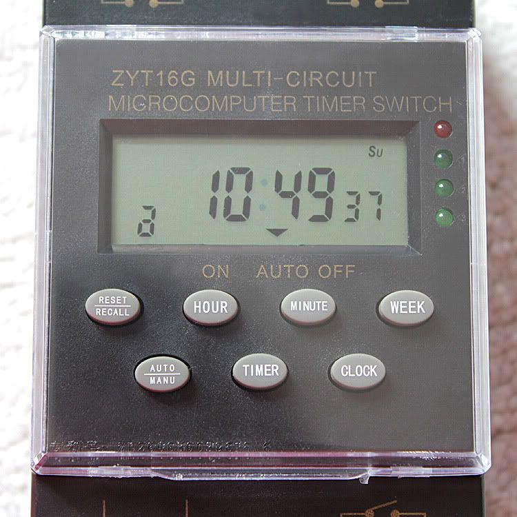 NEW ZYT16G3a multi channel automatic program/programmable timer switch