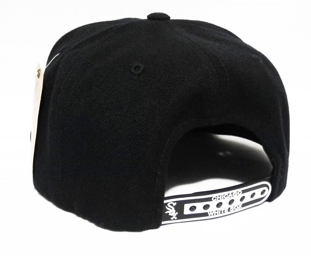 AMERICAN NEEDLE CHICAGO WHITE SOX VINTAGE TUPAC POETIC BLACK SNAPBACK