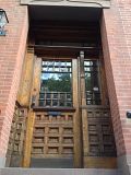 west village style, west village, the village, nyc, doors, west village doors, red doors, blue doors, nyc style, New York style, double doors, row-house doors, brownstone doors