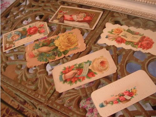 calling cards boudoir de paris brenda sacha vintage victorian