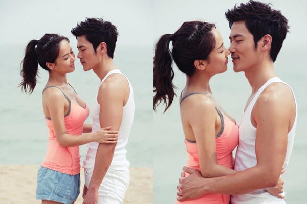 Haeundae Lovers, feeling the love for poster shoots