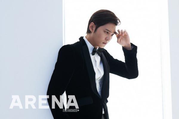 Joo-won’s dapper photo shoot for Arena