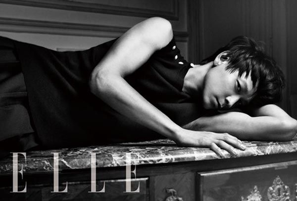 Kang Dong-won in May’s Elle magazine