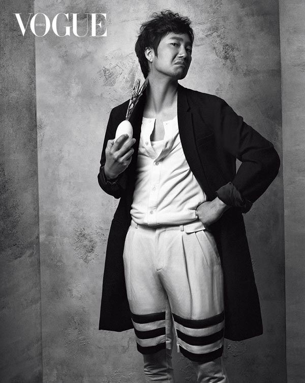 Park Hae-il’s quirky Vogue photo shoot