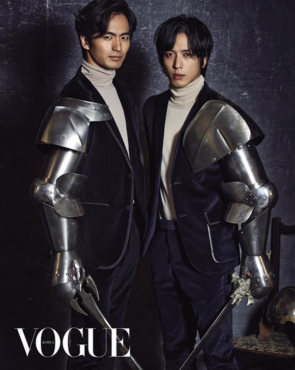 Oh Snap! Three musketeers go modern for Vogue