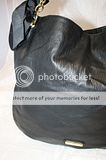 STEVE MADDEN NEW $98 BLACK W/ BOW EXPANDABLE LARGE HOBO BAG HANDBAG 