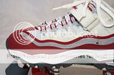 SKECHERS 4 WHEELERS WOMENS USA 10 EURO 40 RED & WHITE STREET ROLLER 