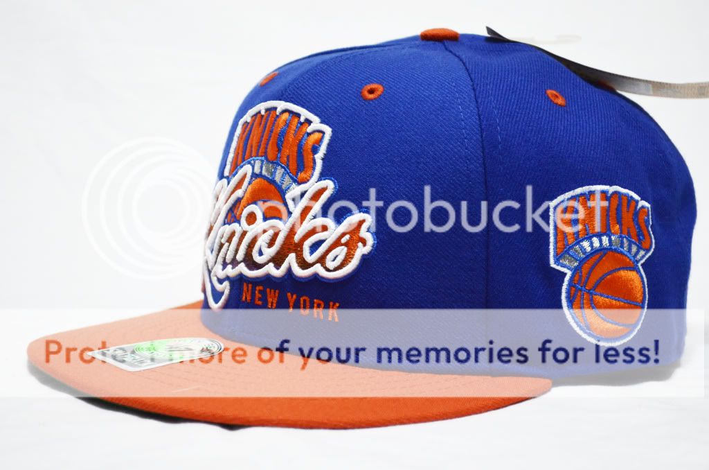   NBA NEW YORK KNICKS SNAPBACK 47 BRAND HARDWOOD CLASSICS ROYAL BLUE HAT